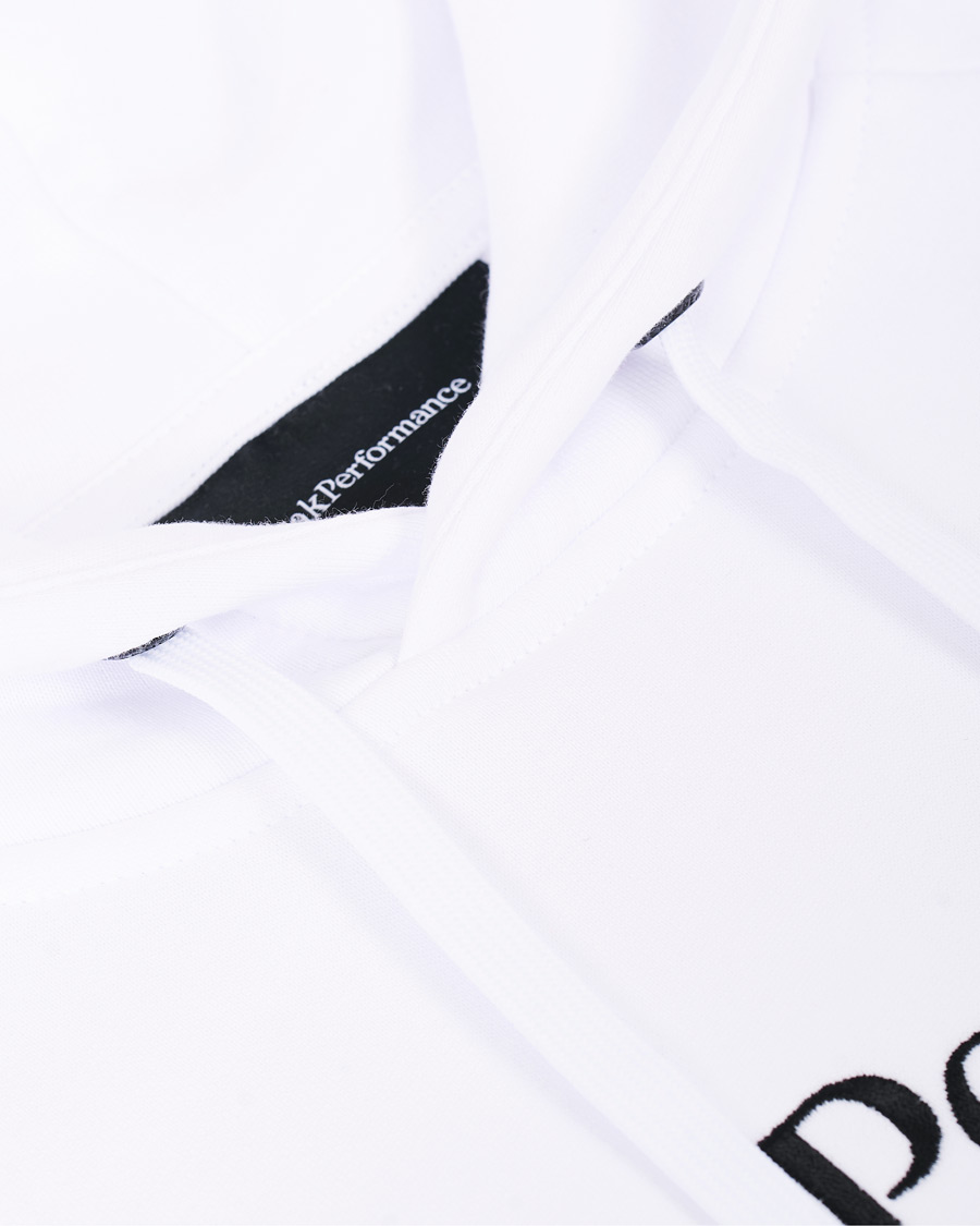 Heren | Truien | Peak Performance | Original Logo Hoodie White
