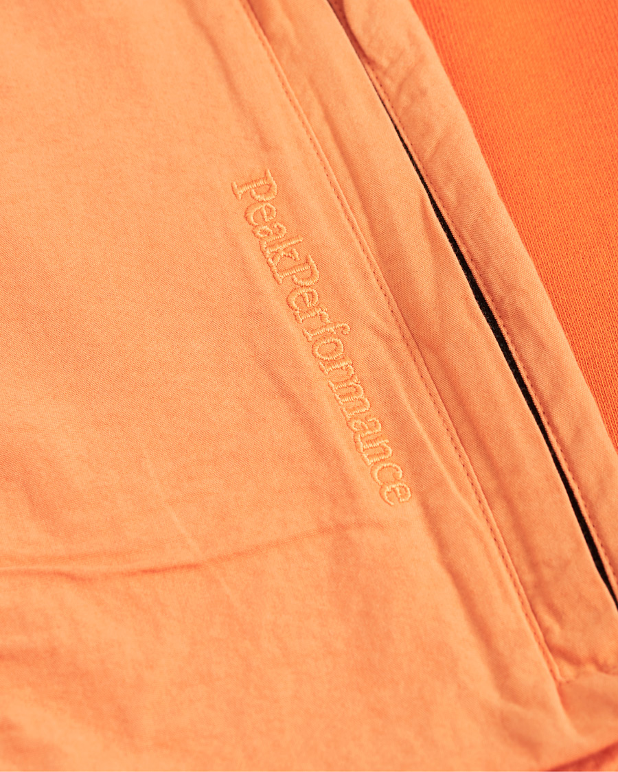 Heren | Truien | Peak Performance | Combined Hoodie Orange