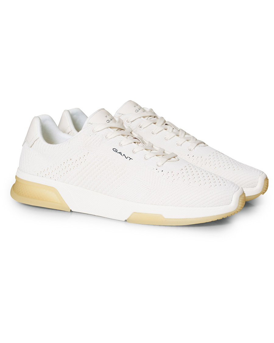 Heren | GANT Hightown Recycled Sneaker Surf White | GANT | Hightown Recycled Sneaker Surf White