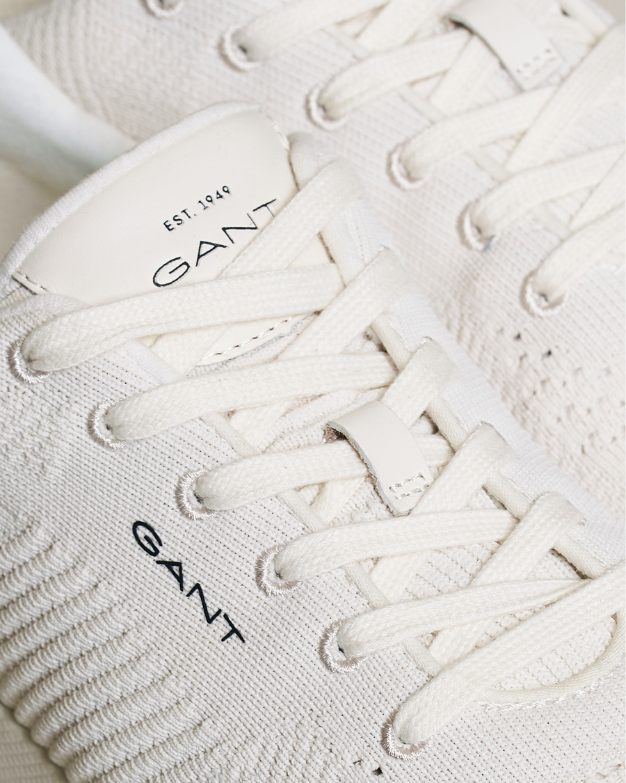 Heren | GANT Hightown Recycled Sneaker Surf White | GANT | Hightown Recycled Sneaker Surf White