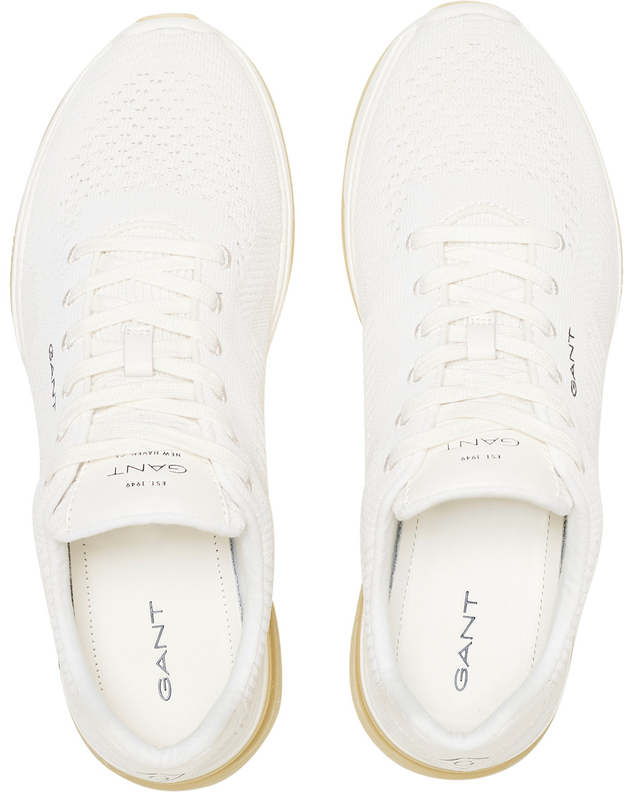Heren | GANT Hightown Recycled Sneaker Surf White | GANT | Hightown Recycled Sneaker Surf White