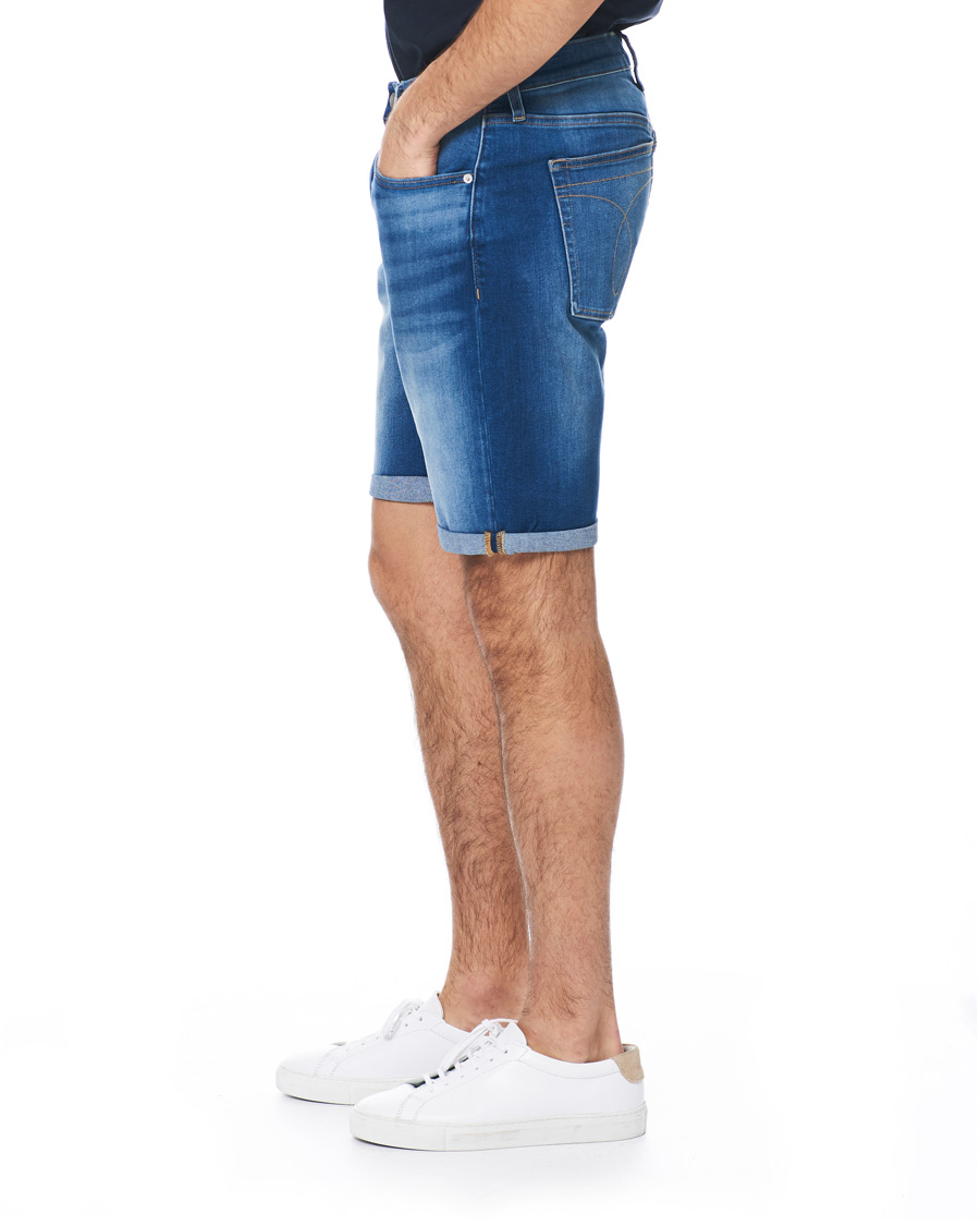 Heren | Korte broek | Calvin Klein Jeans | Regular Fit Shorts Mid Blue