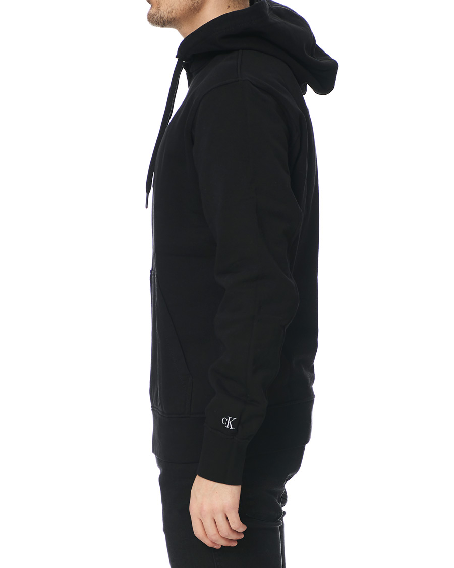 Heren | Truien | Calvin Klein Jeans | Instit Chest Logo Hoodie Black