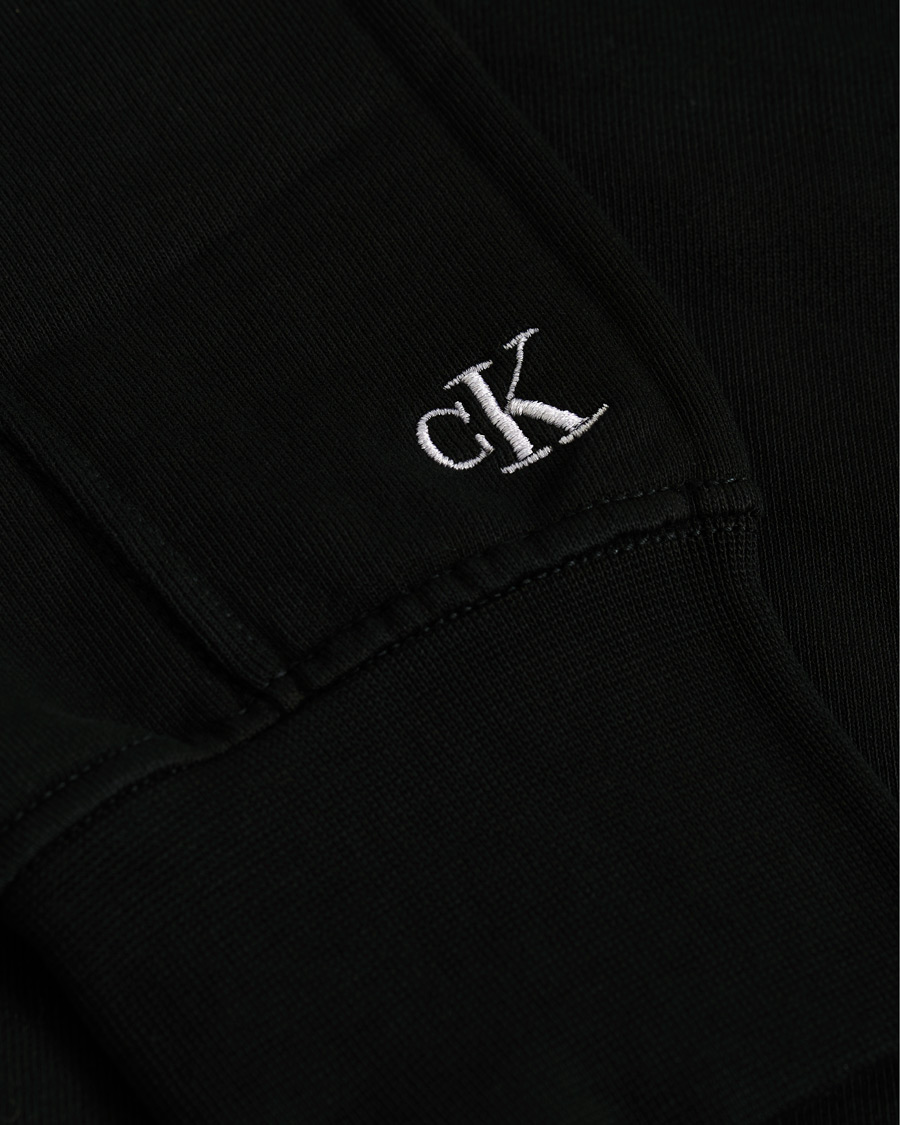 Heren | Truien | Calvin Klein Jeans | Instit Chest Logo Hoodie Black