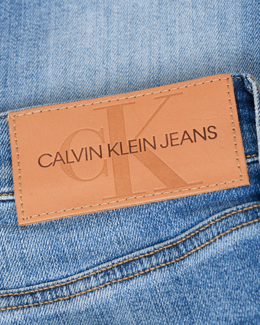 Heren | Korte broek | Calvin Klein Jeans | Regular Fit Destroyed Shorts Bright Blue
