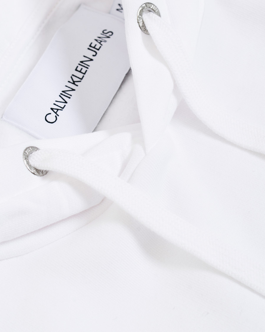 Heren | Truien | Calvin Klein Jeans | Monogram Hoodie Bright White