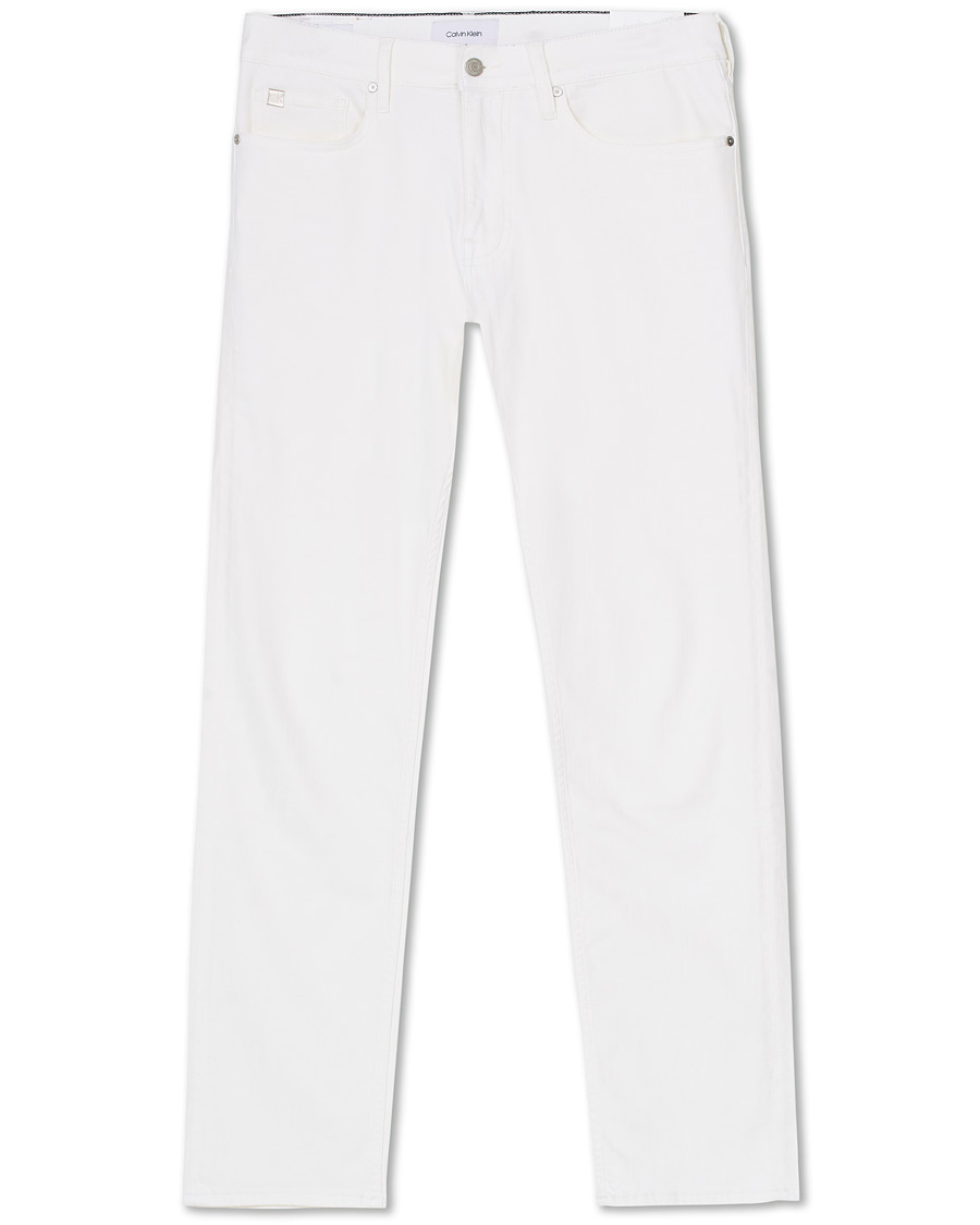 Heren | Jeans | Calvin Klein | Slim Fit Stetch Jeans Snow White
