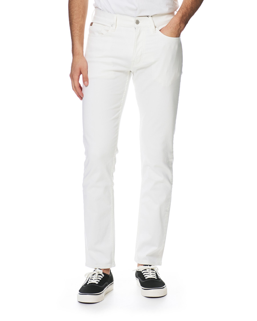 Heren | Jeans | Calvin Klein | Slim Fit Stetch Jeans Snow White
