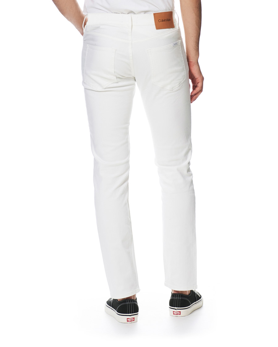 Heren | Jeans | Calvin Klein | Slim Fit Stetch Jeans Snow White