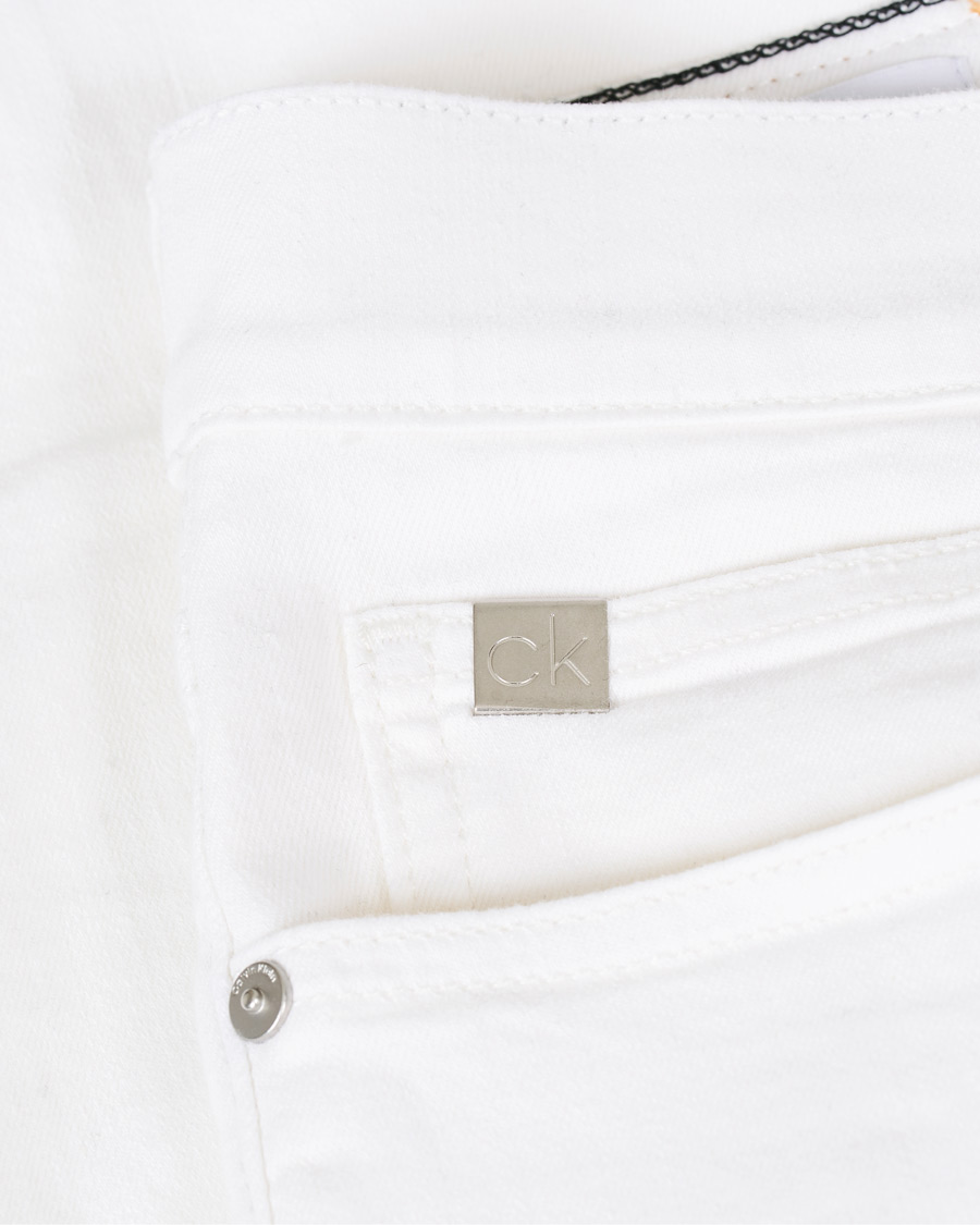 Heren | Jeans | Calvin Klein | Slim Fit Stetch Jeans Snow White