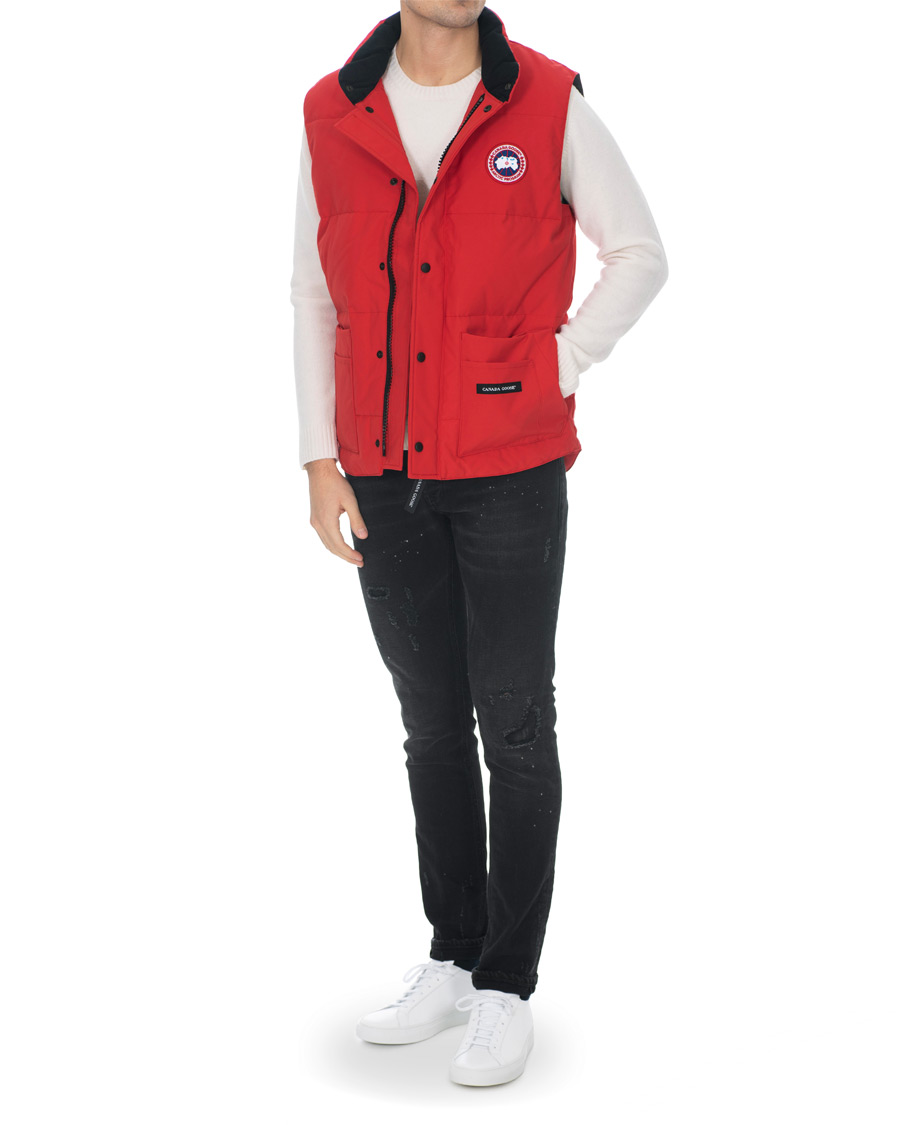 Heren | Jassen | Canada Goose | Freestyle Crew Vest Red
