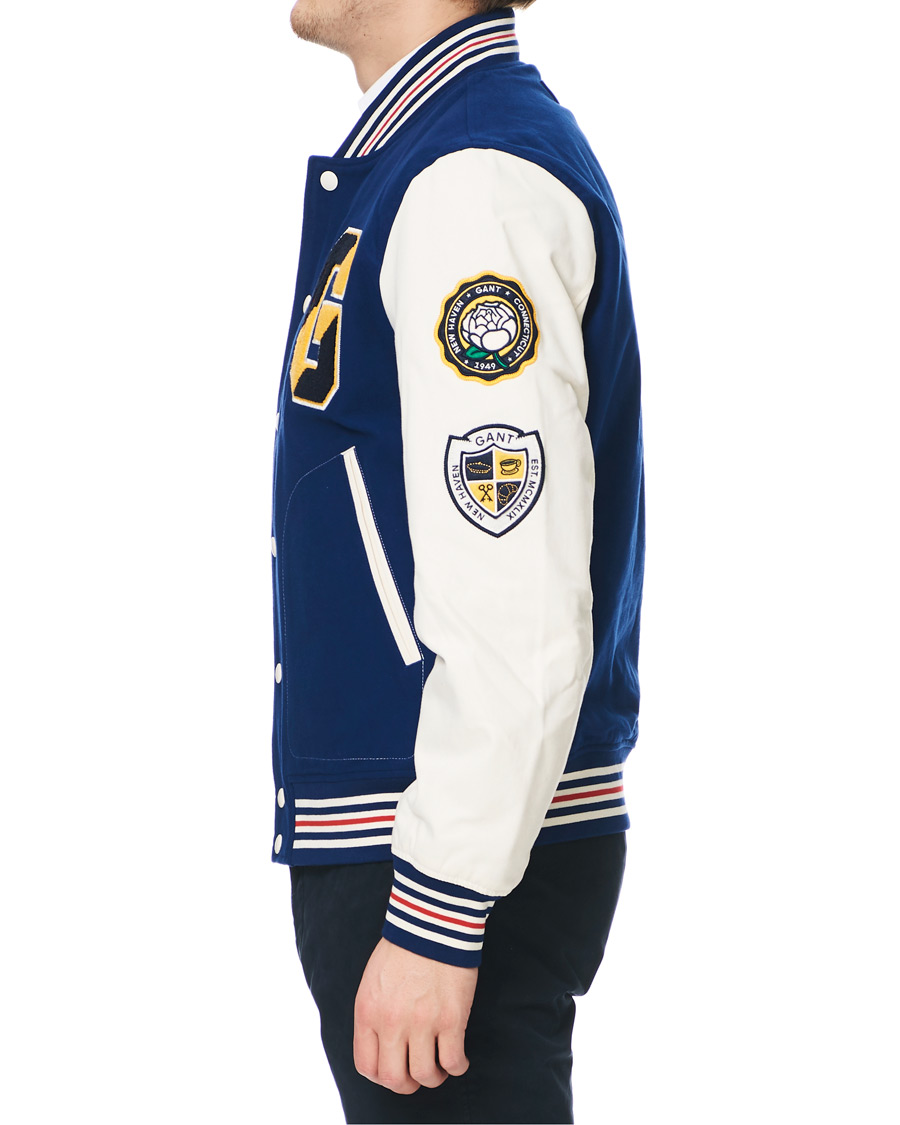 Heren | Jassen | GANT | Spring Varsity Jacket Deep Blue