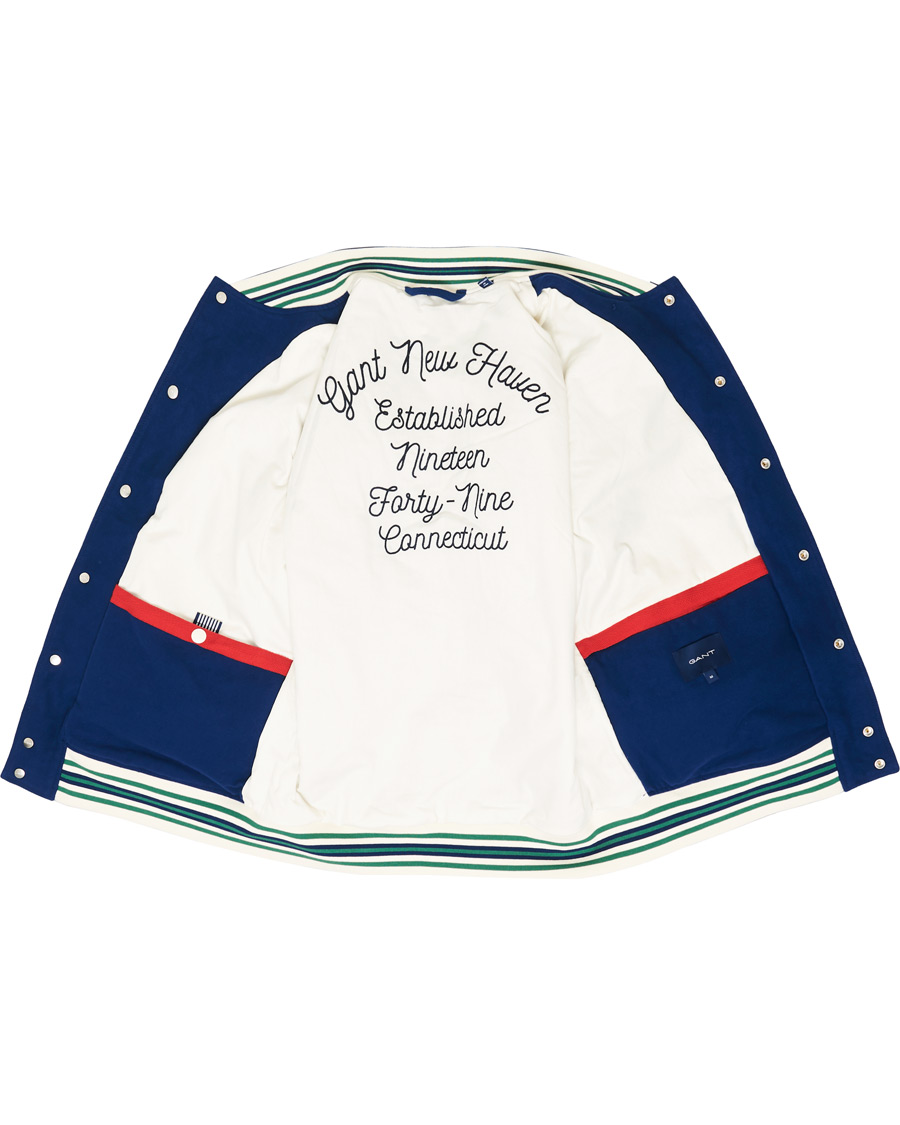 Heren | Jassen | GANT | Spring Varsity Jacket Deep Blue