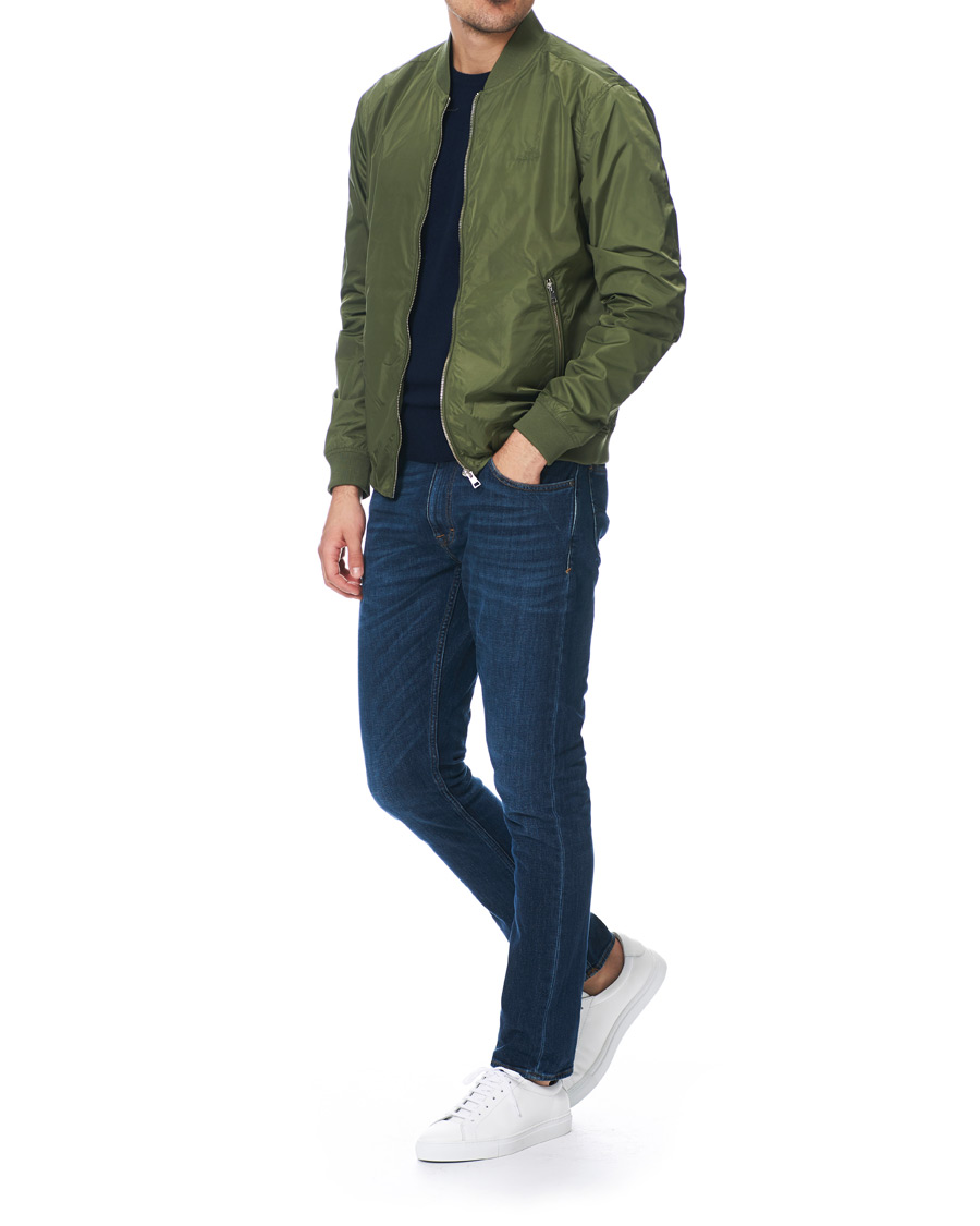 Heren | Jassen | GANT | Airy Nylon Bomber Four Leaf Green