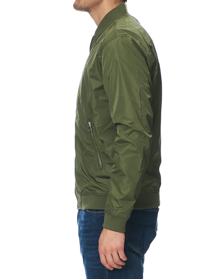 Heren | Jassen | GANT | Airy Nylon Bomber Four Leaf Green