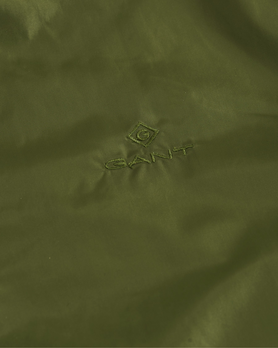 Heren | Jassen | GANT | Airy Nylon Bomber Four Leaf Green