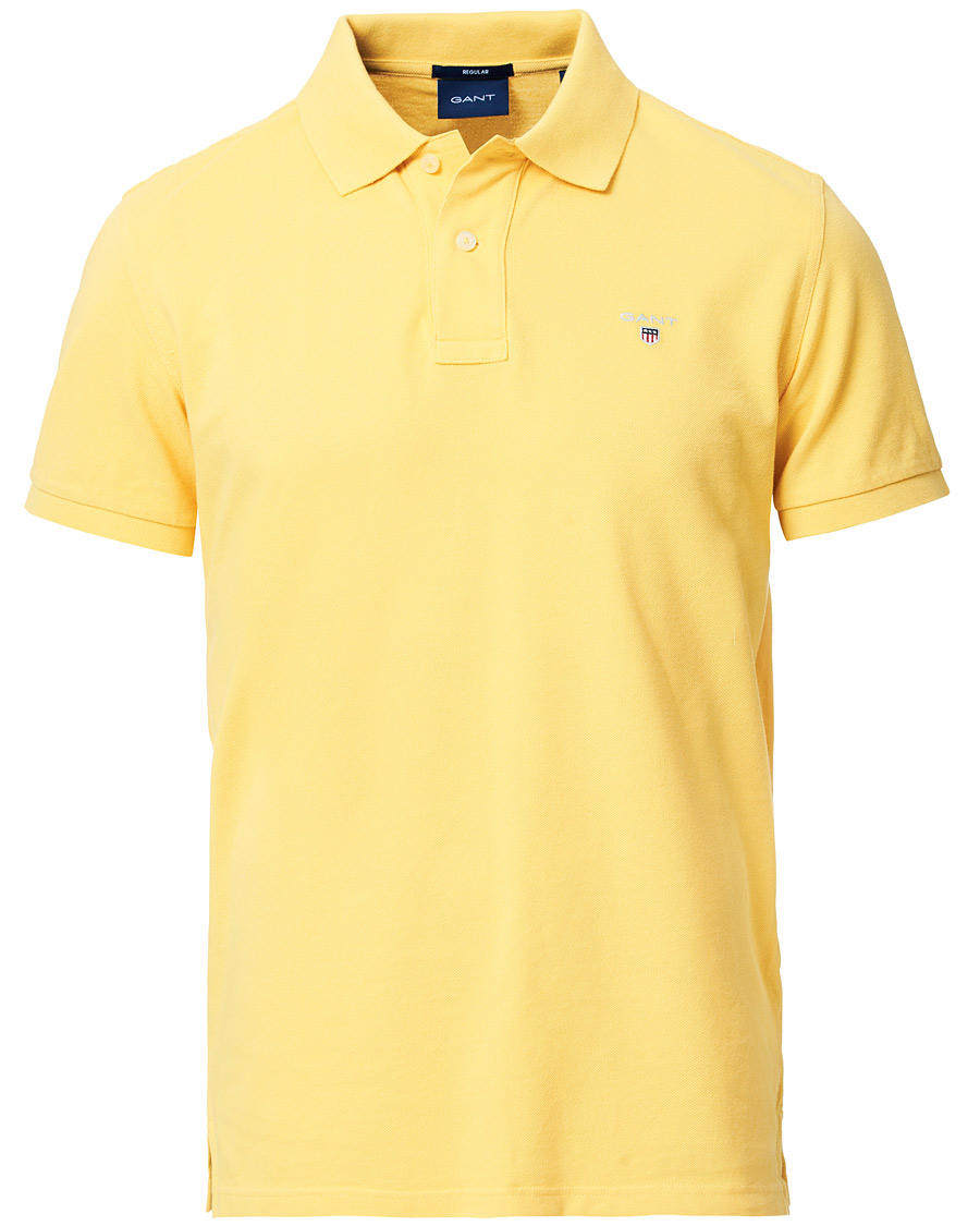 Heren | Polo's | GANT | The Original Polo Mimosa Yellow