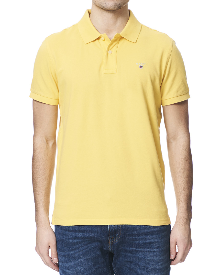 Heren | Polo's | GANT | The Original Polo Mimosa Yellow