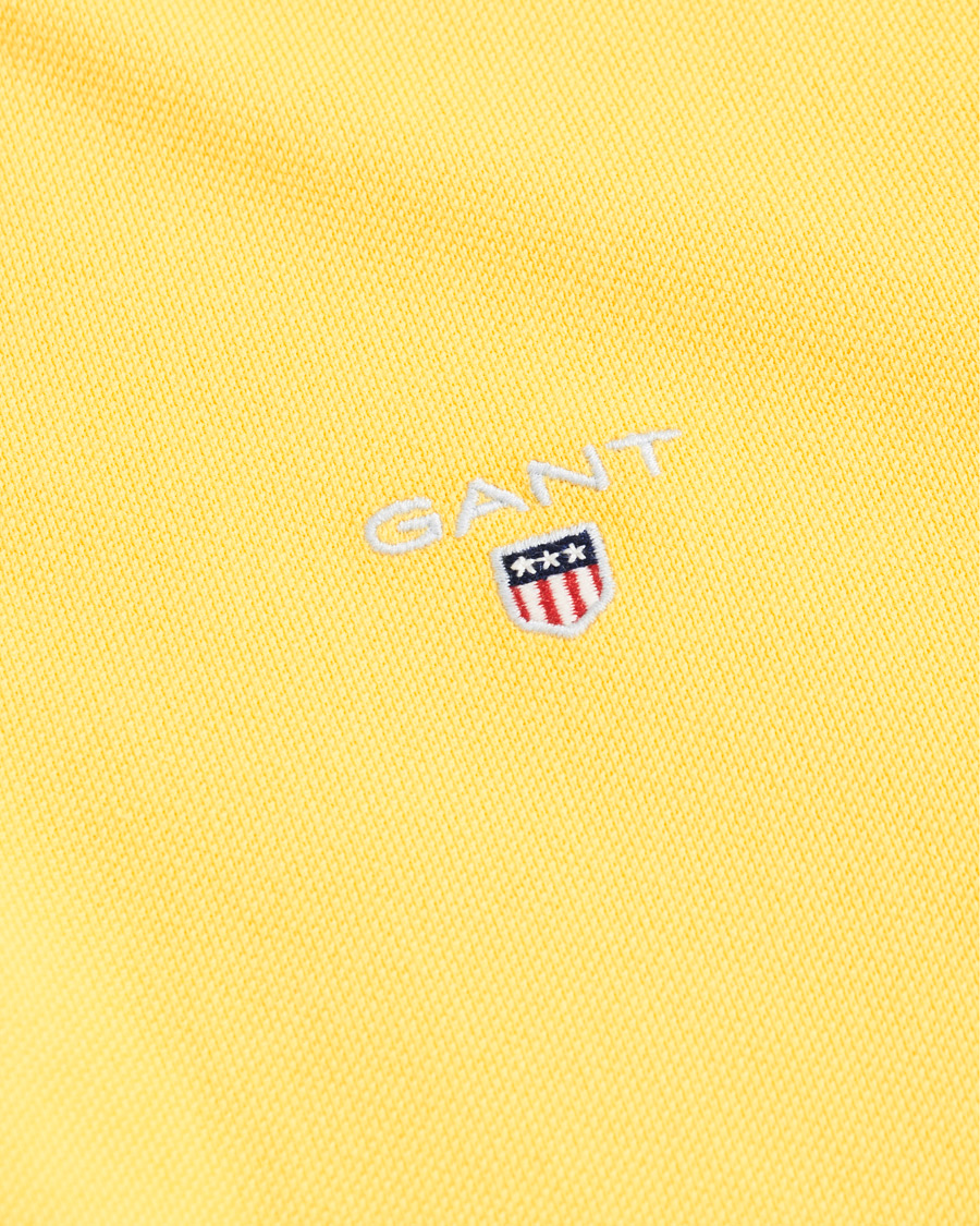 Heren | Polo's | GANT | The Original Polo Mimosa Yellow