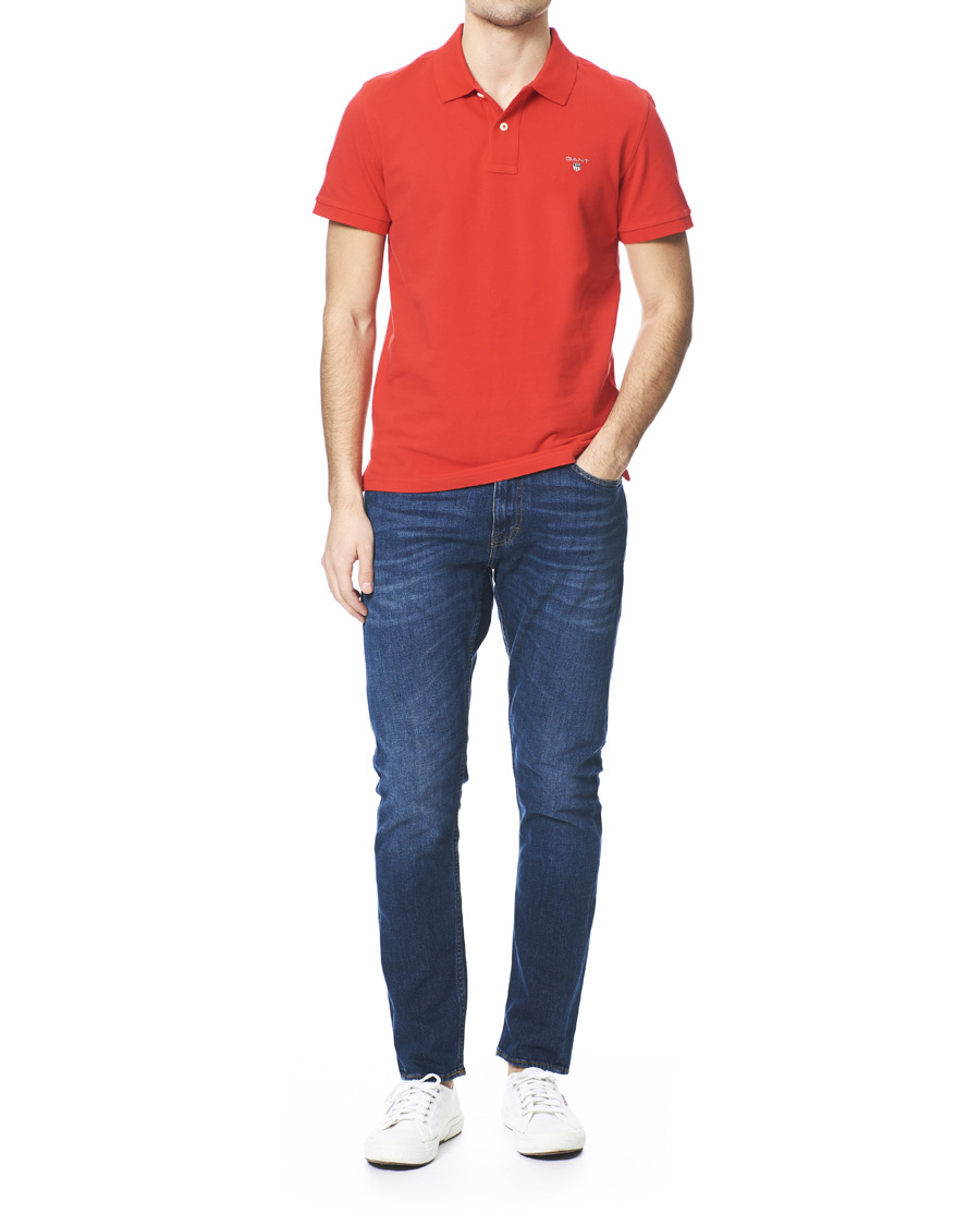 Heren | Polo's | GANT | The Original Polo Bright Red