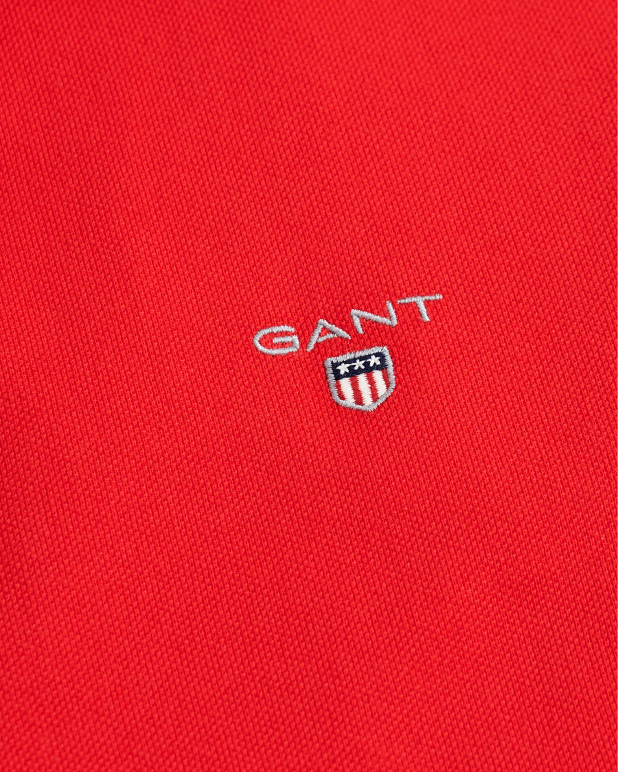 Heren | Polo's | GANT | The Original Polo Bright Red