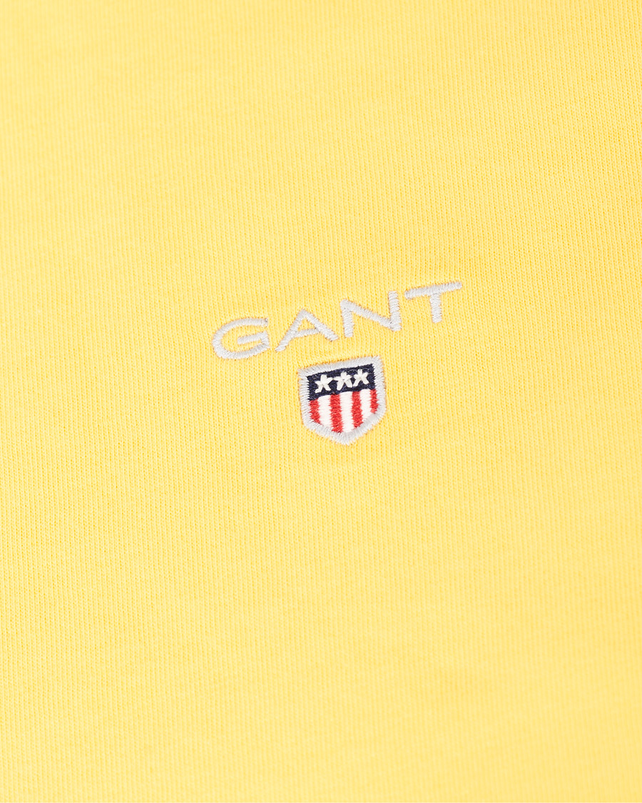 Heren | T-shirts | GANT | The Original Tee Mimosa Yellow