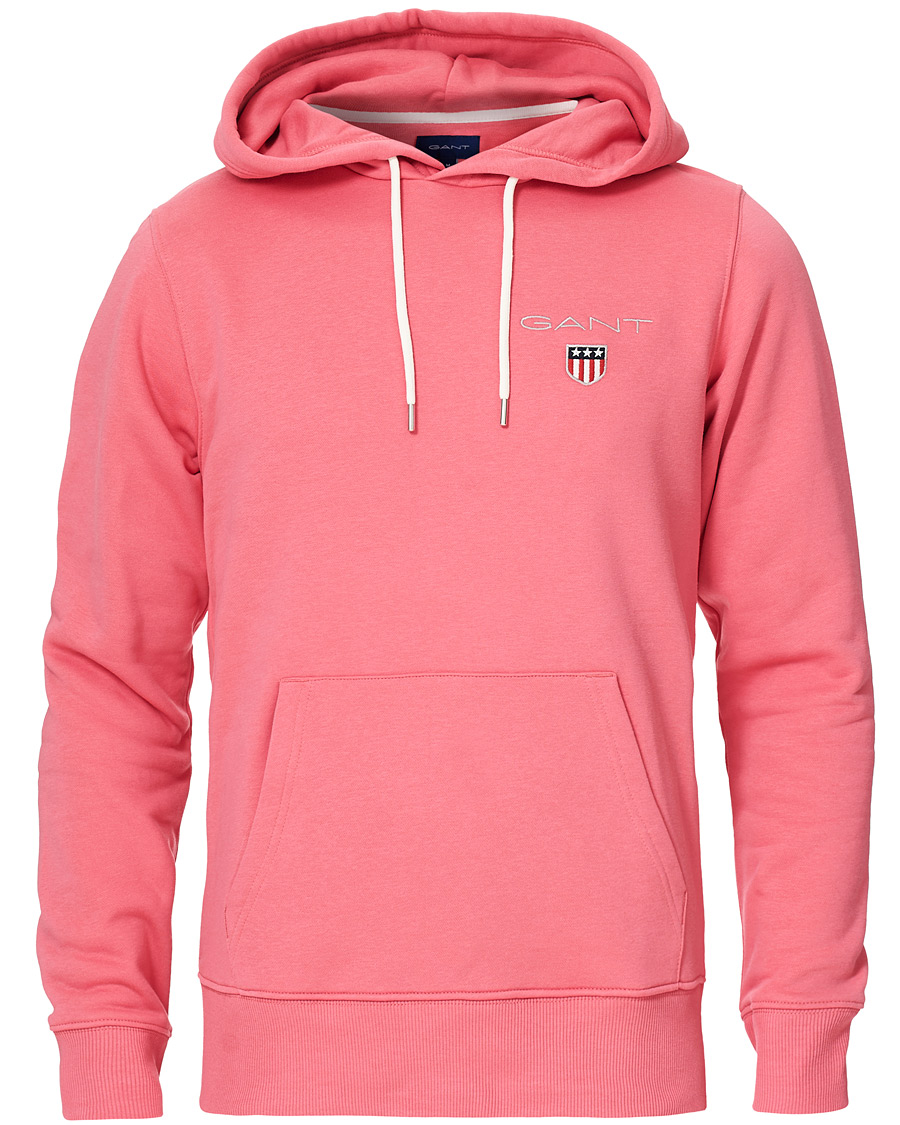 Heren | Truien | GANT | Medium Shield Hoodie Rapture Rose