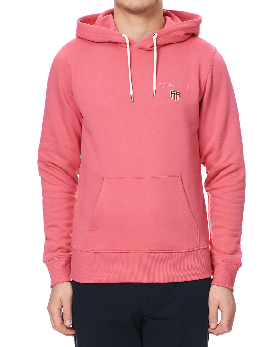 Heren | Truien | GANT | Medium Shield Hoodie Rapture Rose