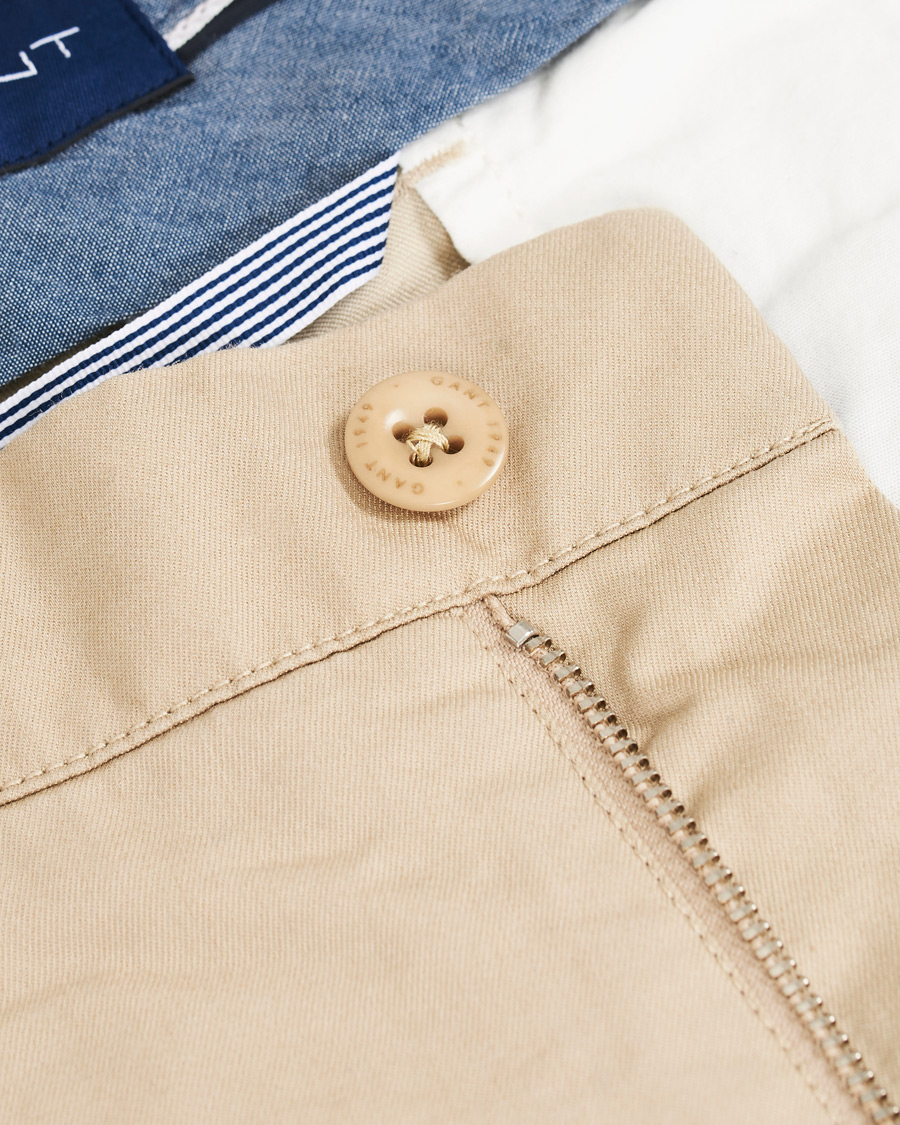 Heren | Korte broek | GANT | Tech Prep Chino Shorts Dry Sand