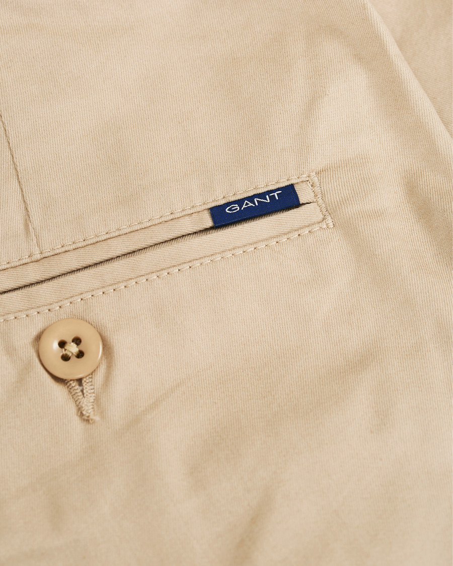 Heren | Korte broek | GANT | Tech Prep Chino Shorts Dry Sand