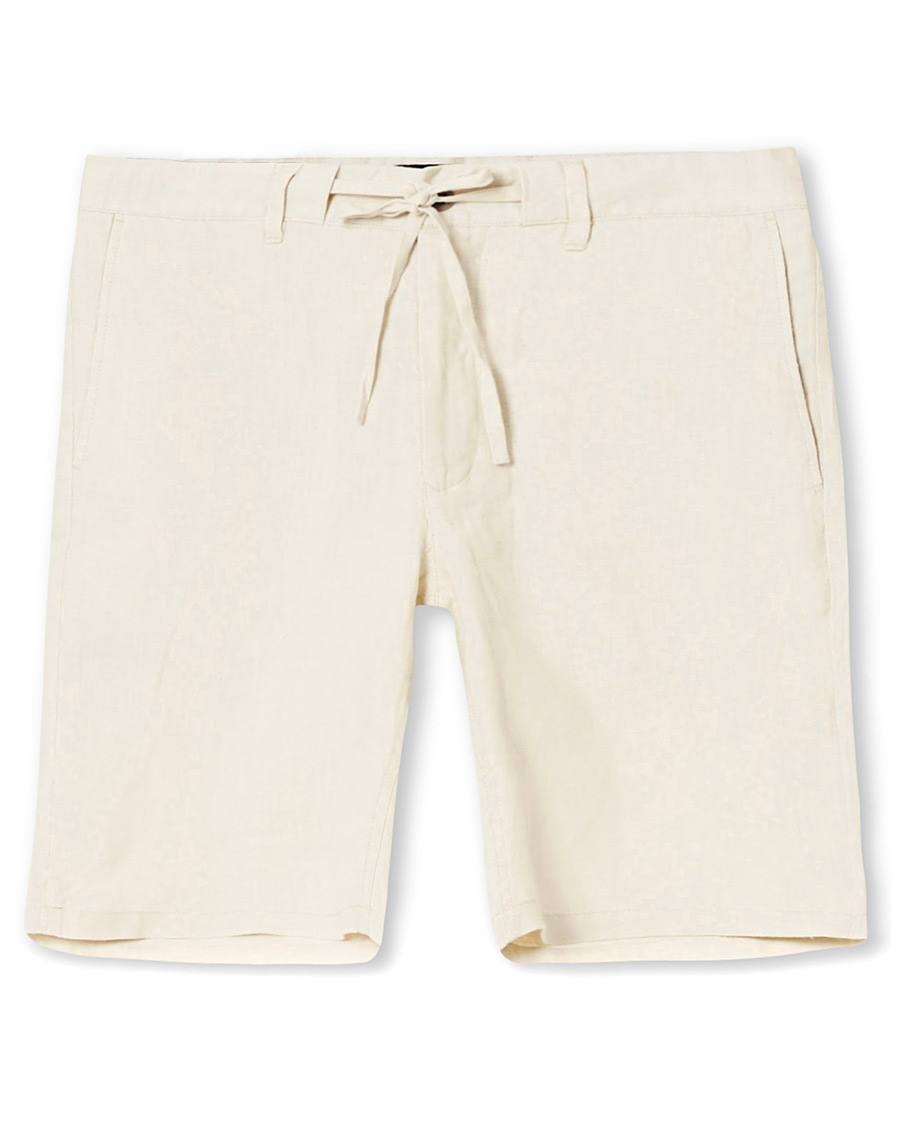 Heren | Korte broek | GANT | Relaxed Linen Drastring Shorts Putty