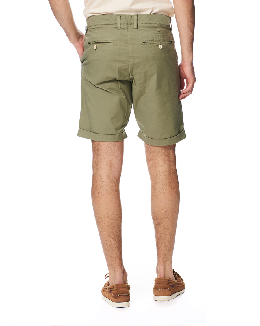 Heren | Korte broek | GANT | Regular Sunbleached Shorts Oil Green