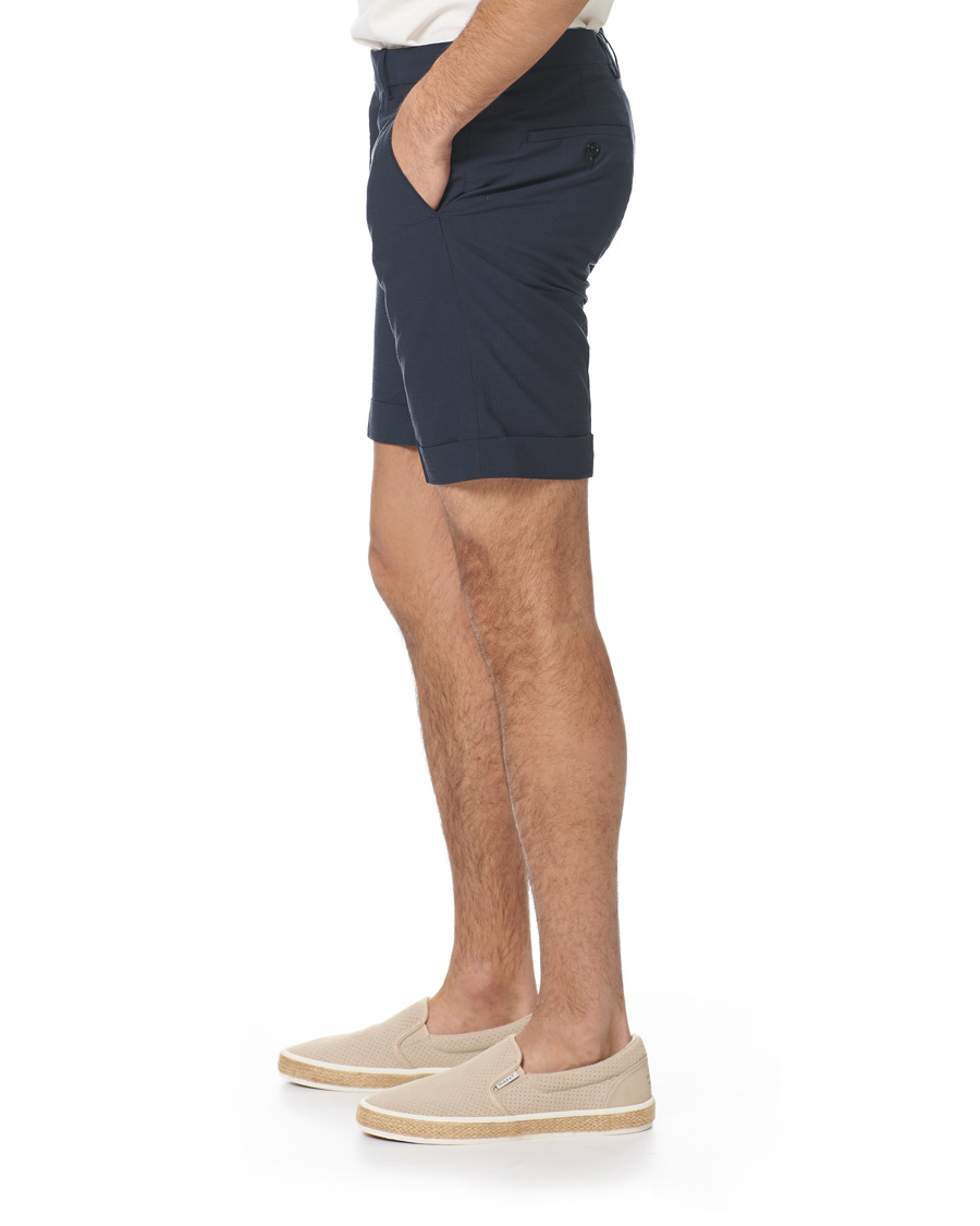 Heren | Korte broek | GANT | Seersucker City Shorts Insignia Blue