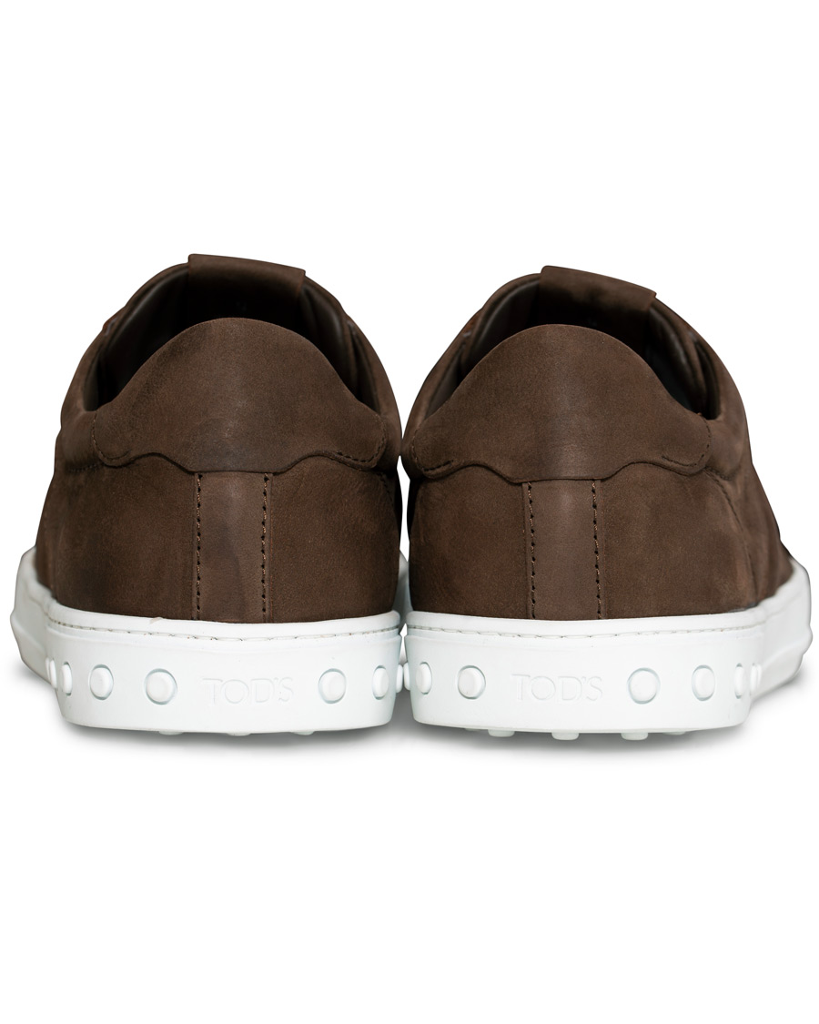 Heren | Tod's Cassetta Sportivo Sneaker Dark Brown Nubuck | Tod's | Cassetta Sportivo Sneaker Dark Brown Nubuck