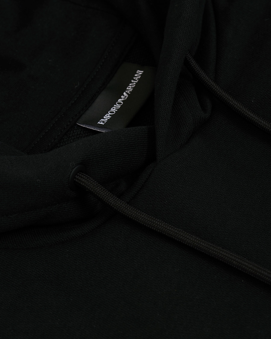 Heren | Truien | Emporio Armani | Eagle Hoodie Black