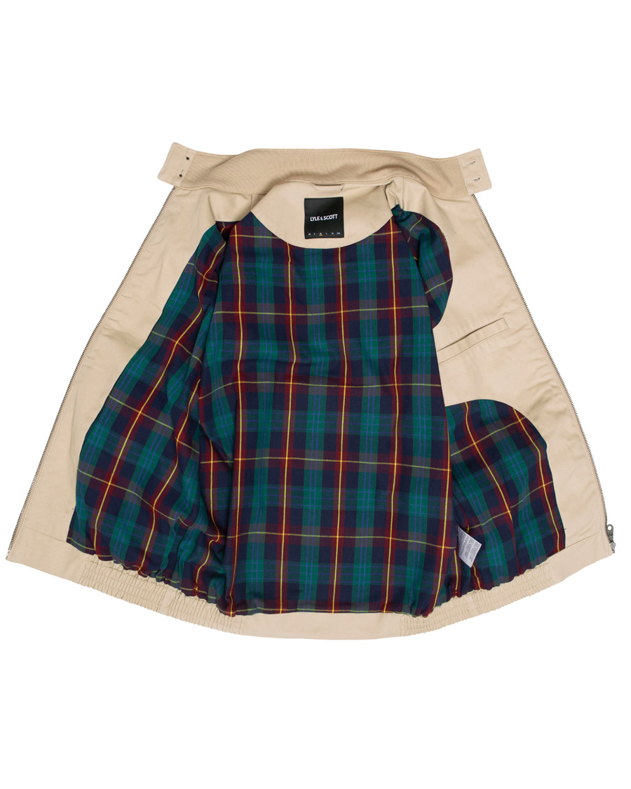 Heren | Jassen | Lyle & Scott | Harrington Jacket Stone