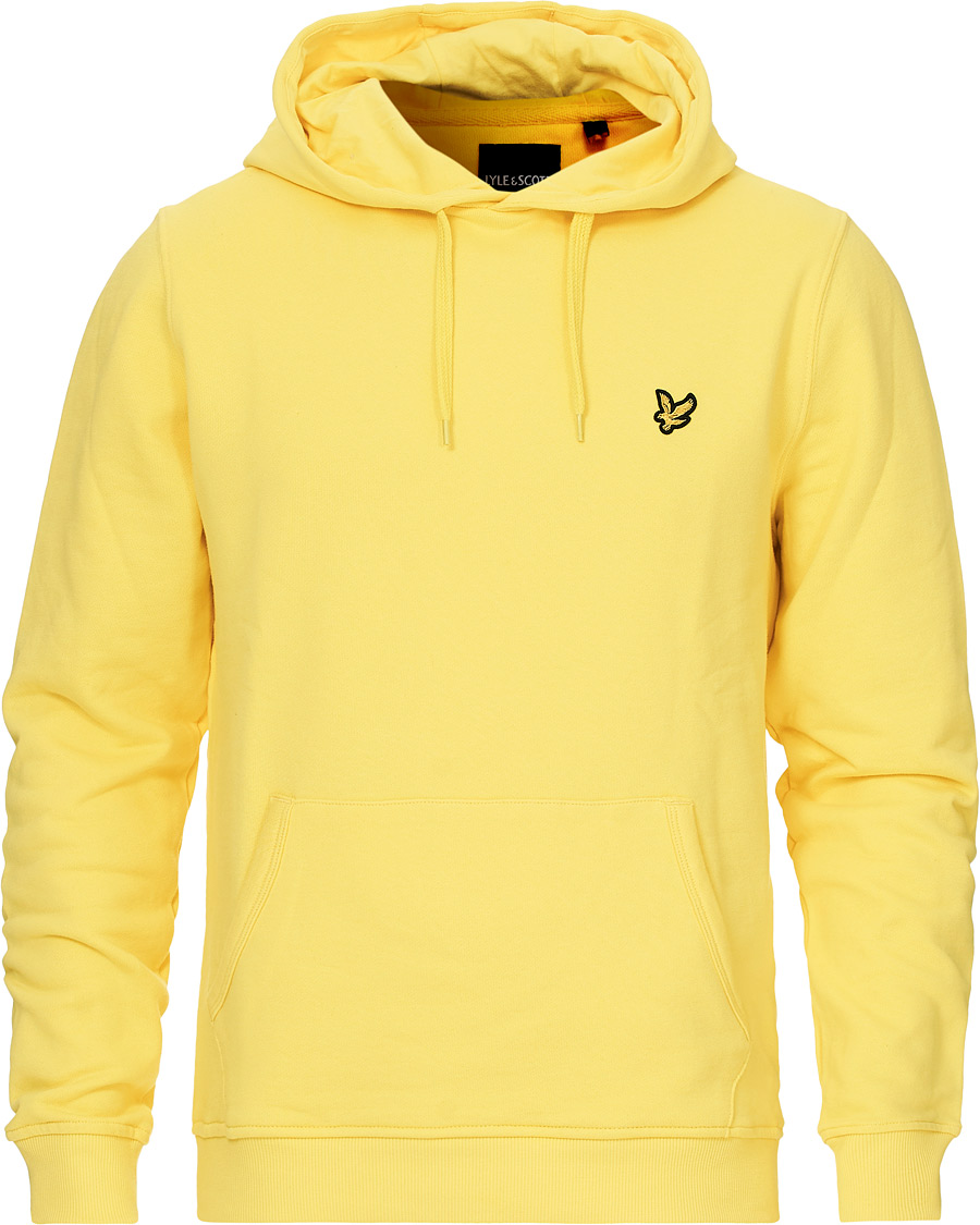 Heren | Truien | Lyle & Scott | Pullover Hoodie Butter Cup Yellow