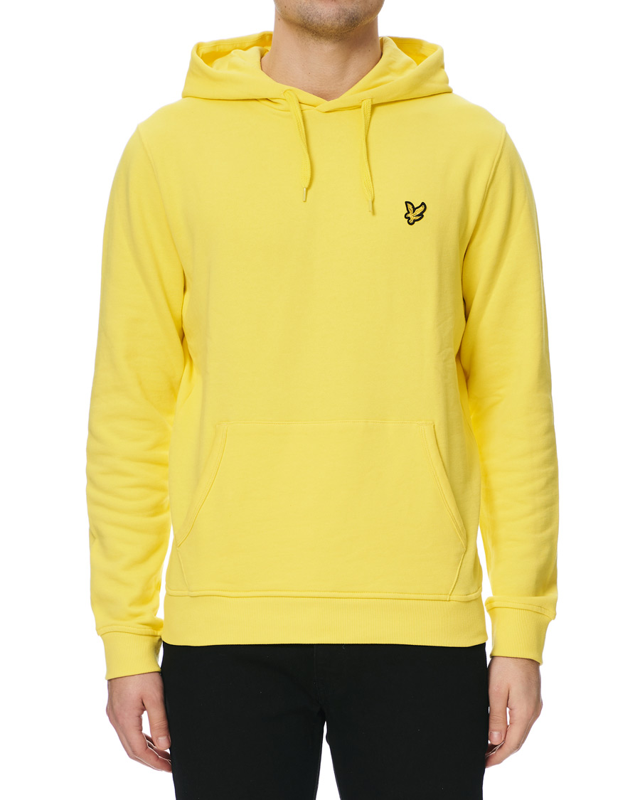 Heren | Truien | Lyle & Scott | Pullover Hoodie Butter Cup Yellow