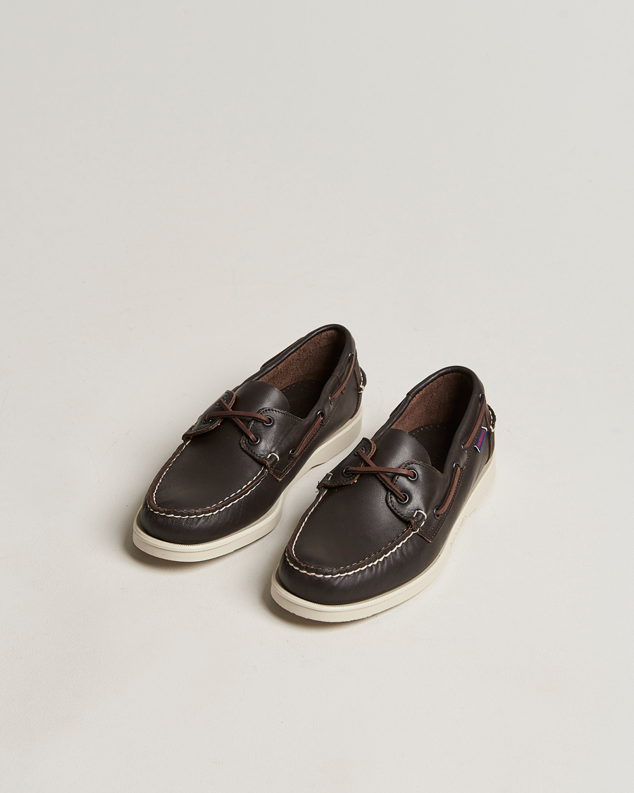 Heren | Sebago | Sebago | Dockside Boat Shoe Dark Brown