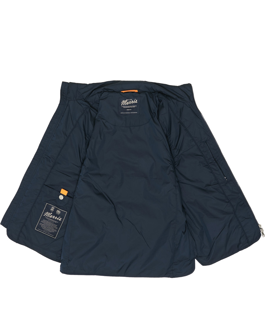 Heren | Jassen | Morris | Quilted Crew Vest Navy