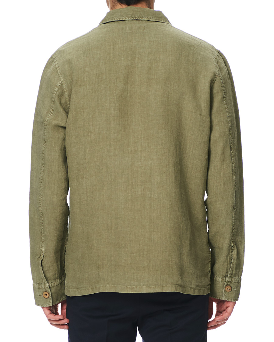Heren | Overhemden | Morris | Ethan Overshirt Jacket Olive