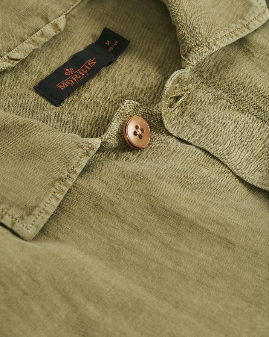 Heren | Overhemden | Morris | Ethan Overshirt Jacket Olive