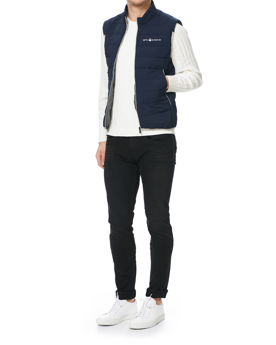 Heren | Jassen | Sail Racing | Spray Down Vest Navy