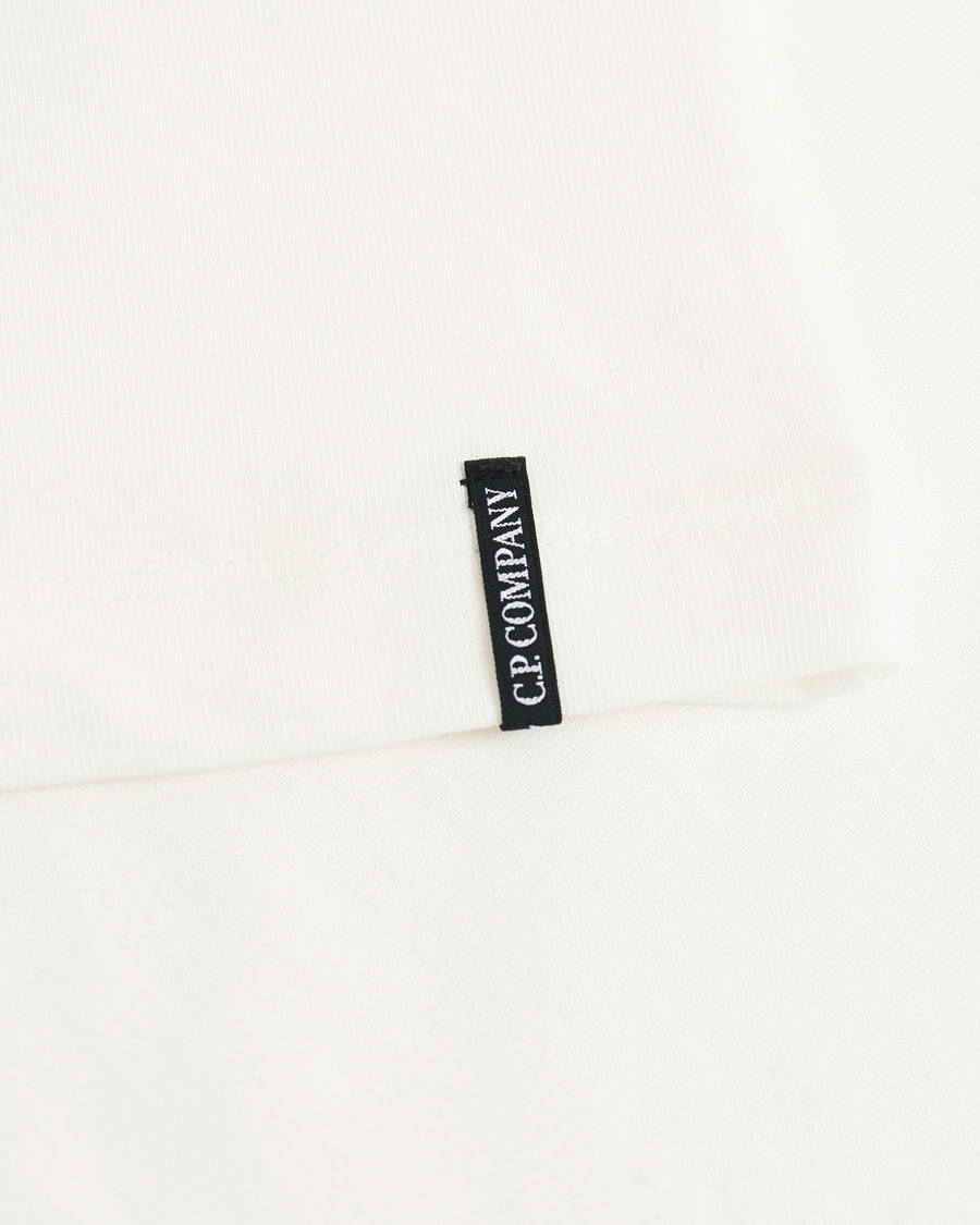 Heren | T-shirts | C.P. Company | Comics And Cars Logo Tee Off White