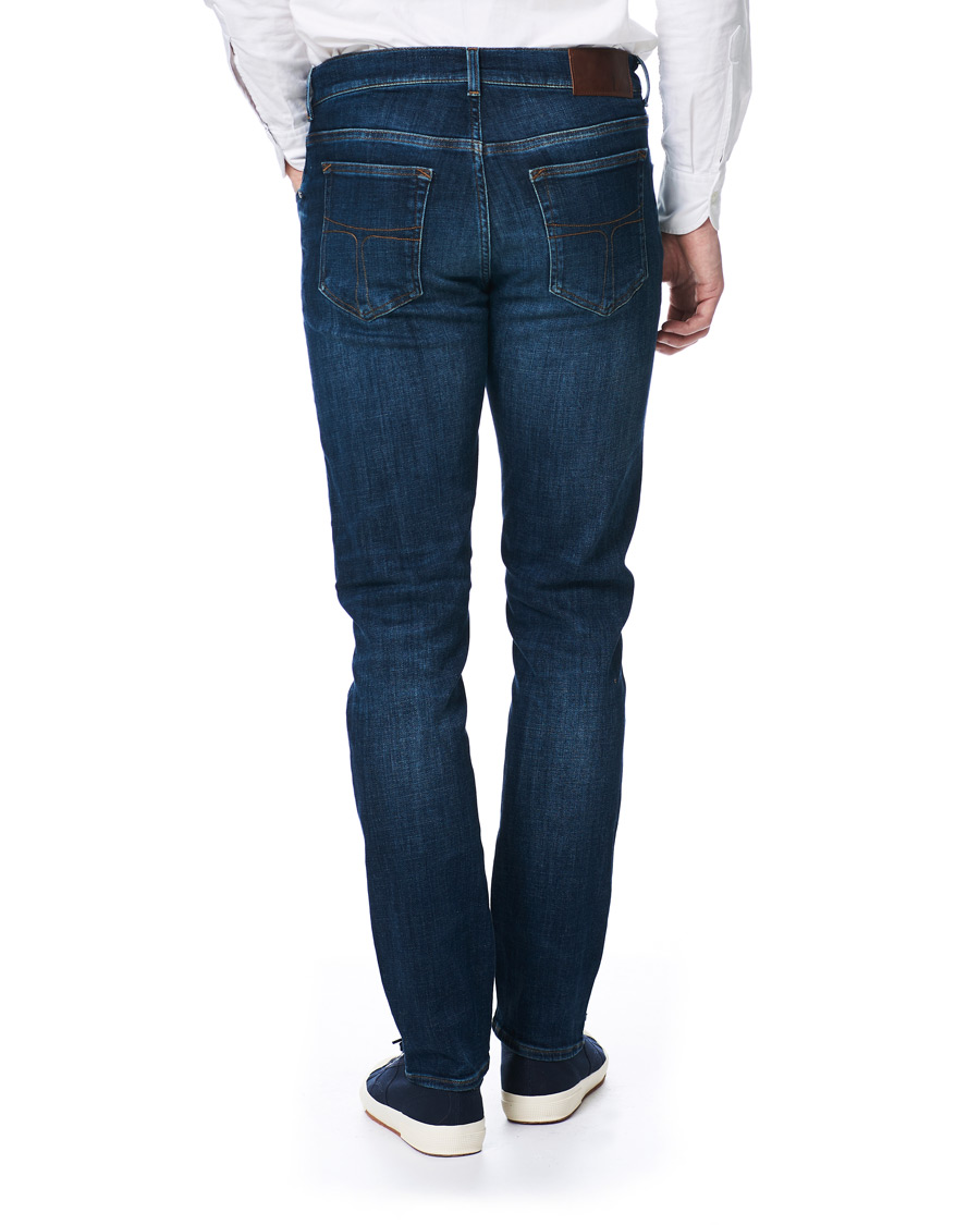 Heren | Jeans | Tiger of Sweden Jeans | Leon Super Stretch Top Jeans Medium Blue