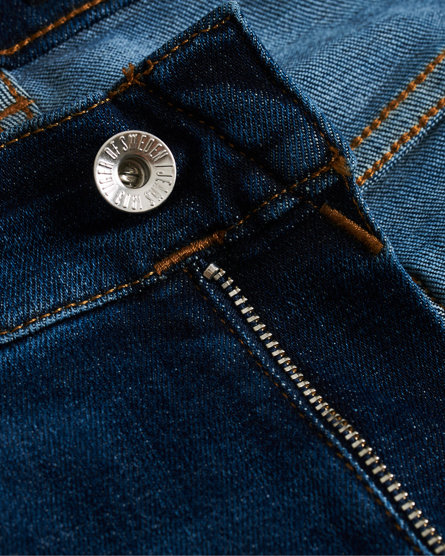 Heren | Jeans | Tiger of Sweden Jeans | Leon Super Stretch Top Jeans Medium Blue