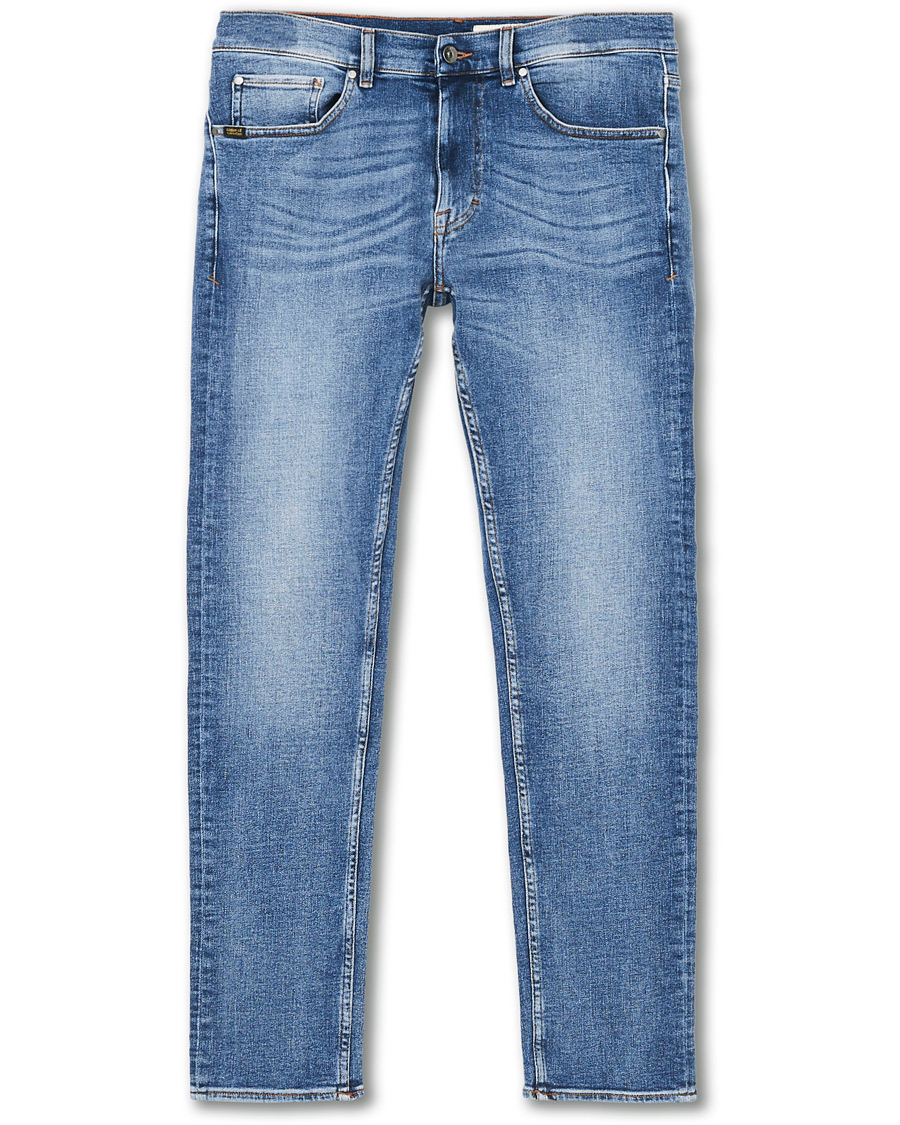 Heren | Jeans | Tiger of Sweden Jeans | Leon Super Stretch Coen Jeans Light Washed