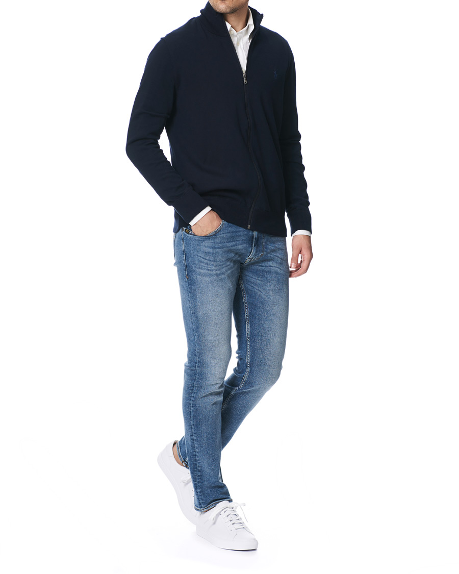 Heren | Jeans | Tiger of Sweden Jeans | Leon Super Stretch Coen Jeans Light Washed