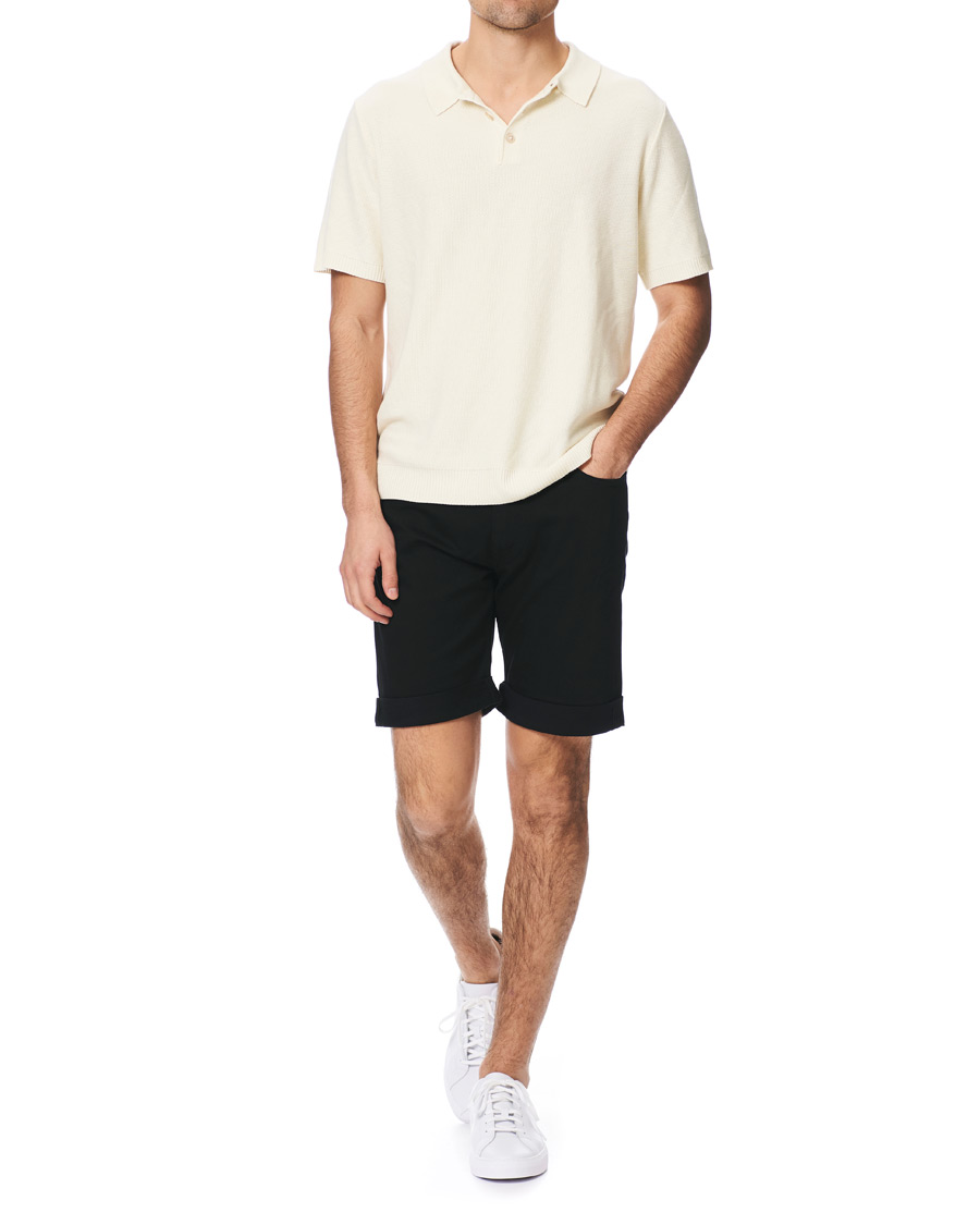 Heren | Korte broek | Tiger of Sweden Jeans | Ash Stretch Forever Shorts Black