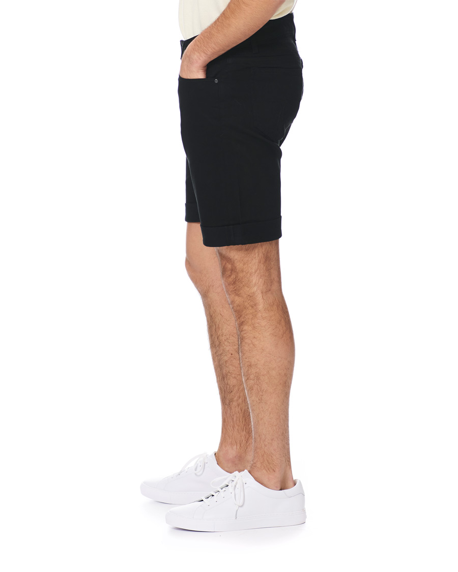 Heren | Korte broek | Tiger of Sweden Jeans | Ash Stretch Forever Shorts Black